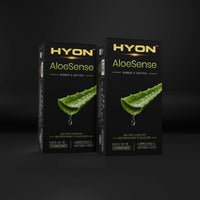 AloeSense Ribbed & Dotted Condoms for Men – Dual Texture, Pack of 10