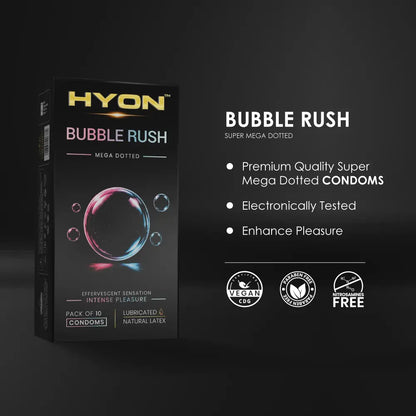 HYON Ultimate Sensation – Textured Condom Combo Pack
