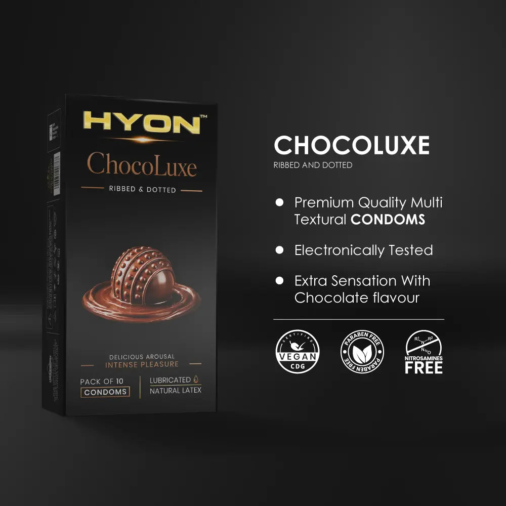 HYON Ultimate Sensation – Textured Condom Combo Pack