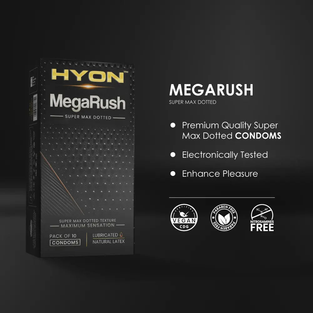 HYON Ultimate Sensation – Textured Condom Combo Pack