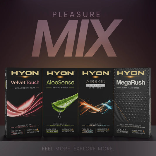 HYON Pleasure Mix – Condom Variety Combo Pack
