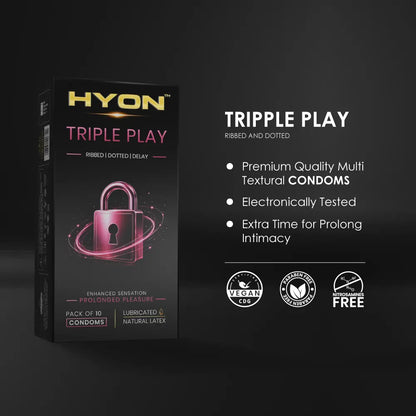 HYON Performance Pack – Performance Condom Combo